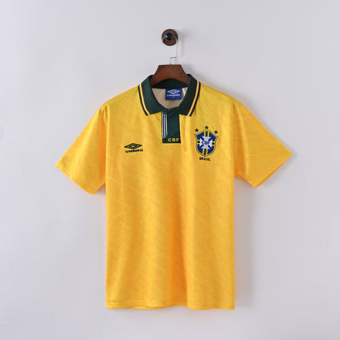Retro Brasilien Trikot 1991-93 Fußball Trikot