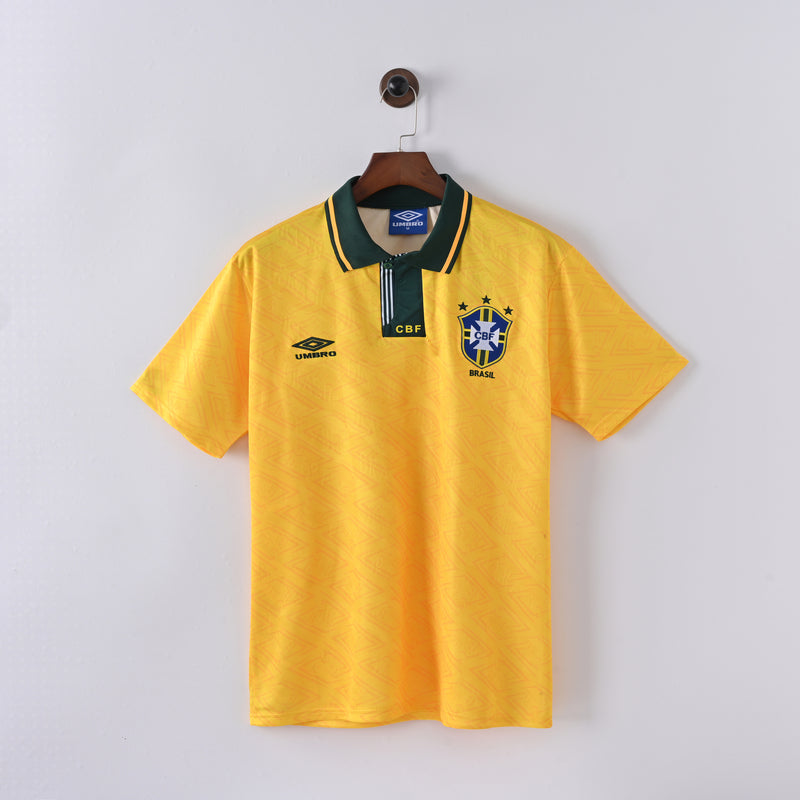 Retro Brasilien Trikot 1991-93 Fußball Trikot