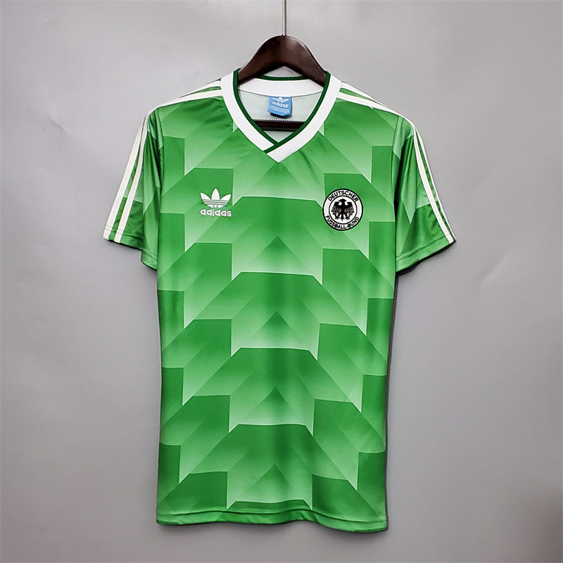 Deutschland Trikot Auswärts 1988 Retro Fußball T-Shirt