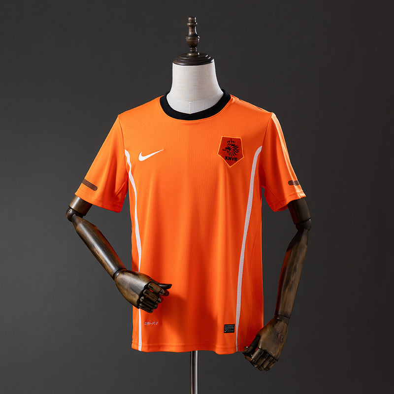 Niederlande Trikot 2010 Heim Retro Fußballtrikot