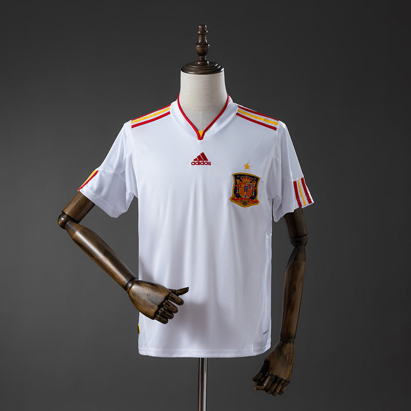 Spanien Auswärtstrikot 2011-12 Retro Fußball-Trikot