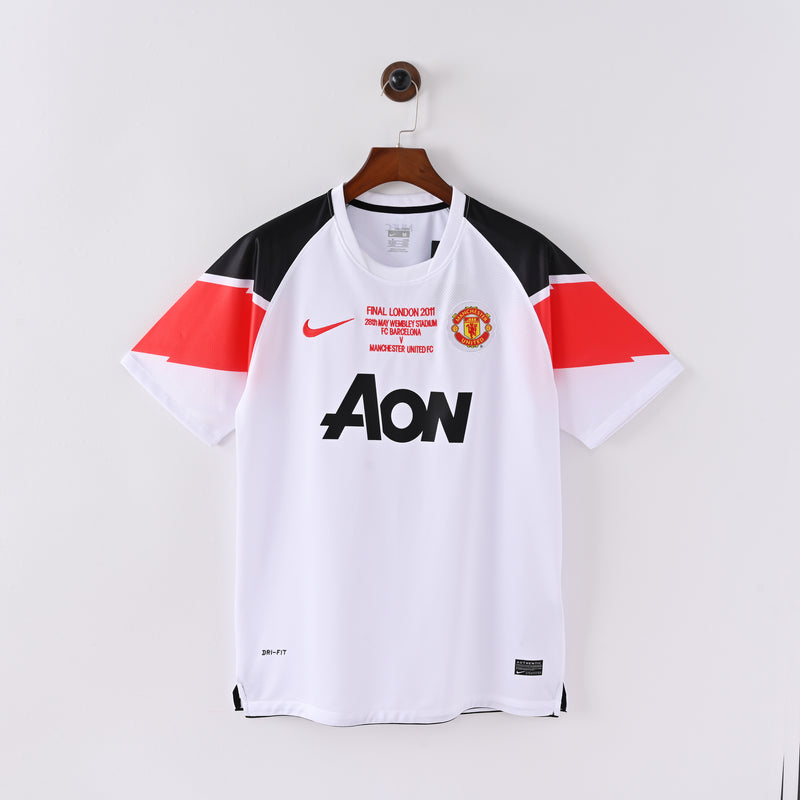 Retro Man United Trikot 2011-12 Auswärts-Fußballtrikot