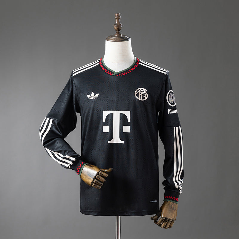 FC Bayern München Auswärtstrikot 25/26 Langarm Fußballtrikot