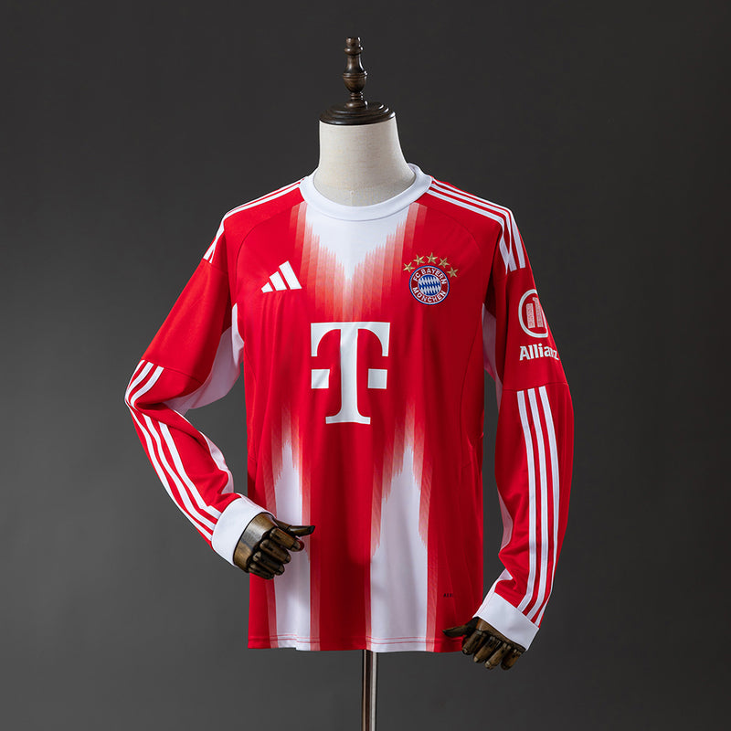 Bayern München Trikot 25/26 Heimtrikot Langarm