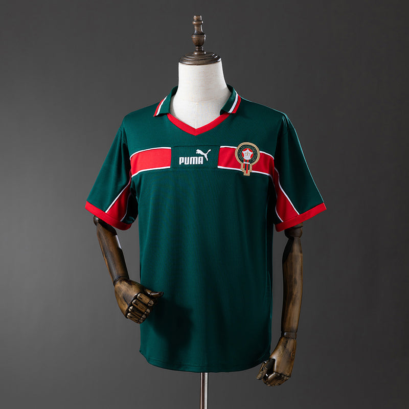 Marokko Trikot 1998 Heim Retro Fußballtrikot