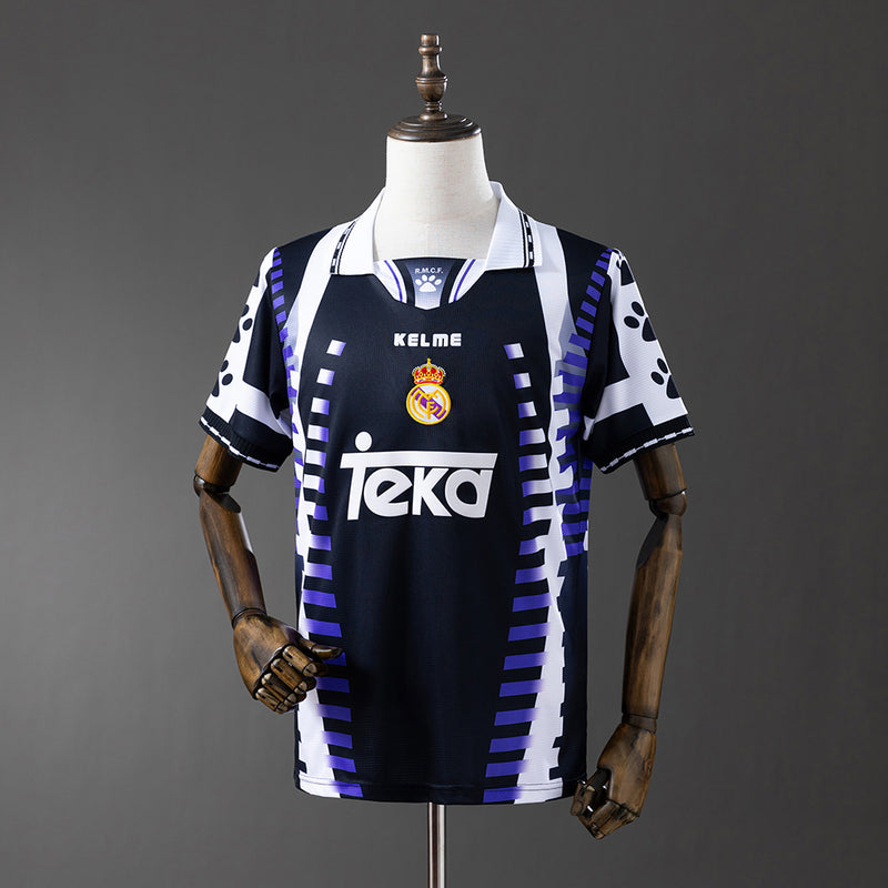 Real Madrid Trikot 1997-98 Drittes Retro-Fußballtrikot