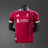 Liverpool Jersey 25/26 Home Football Kit Player Version PalmSportss