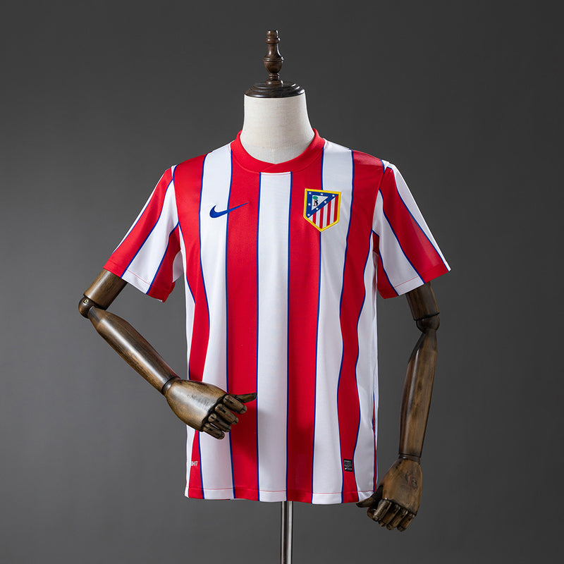 Atletico Madrid Trikot 2011-12 Heim Champions League Retro Fußballtrikot