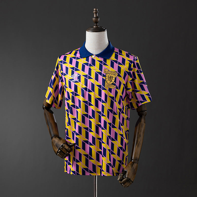 Schottland Trikot 1988-89 Drittes Retro-Fußballtrikot