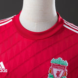 Liverpool Jersey 2010-11 Home Retro Football Kit Long Sleeves PalmSportss
