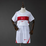 Kids Turkey Home Jersey 2026 World Cup Football Kit Soccer Shirt PalmSportss