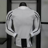 Player Version JUV Jersey 25/26 Home Long Sleeves Football Kit Soccer Jersey