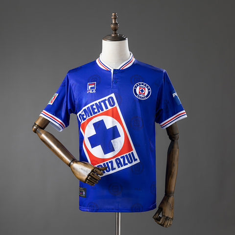 Retro Cruz Azul Heimtrikot 1998 Fußballtrikot