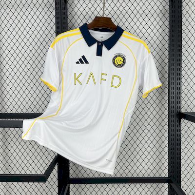 Al-Nassr Riad Trikot 25/26 Ausweichtrikot RONALDO Fußball-Trikot