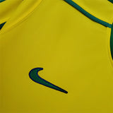 Brazil Jersey Home Kit 1998 Retro Football Team Soccer Shirt