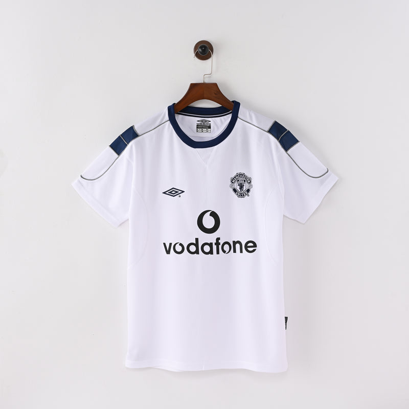 Retro Man United Jersey 1999 2000 Away Football Kit Soccer Shirt
