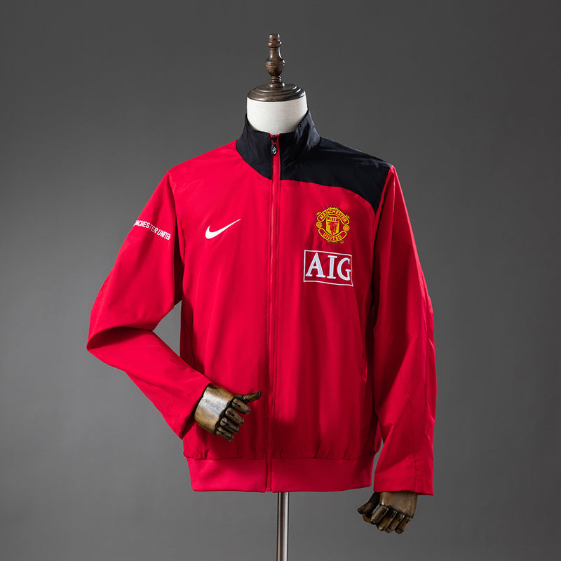 Manchester United Windbreaker 2007-08 Fußballjacke