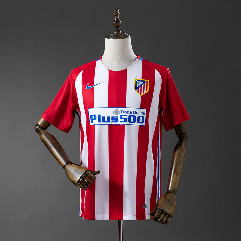 Atletico Madrid Trikot 2016-17 Heim Retro Fußball Trikot