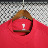 Man United Jersey Home Kit 07/08 Retro Football Team Soccer Shirt