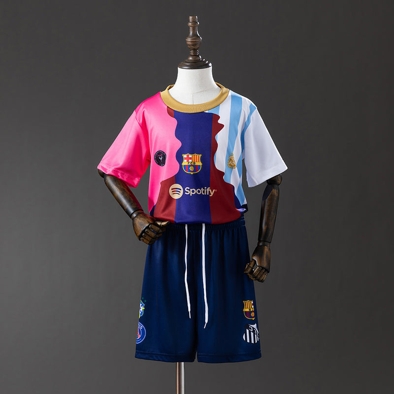 Kinder Messi Trikot 25/26 Besonderes Fußball-Kit