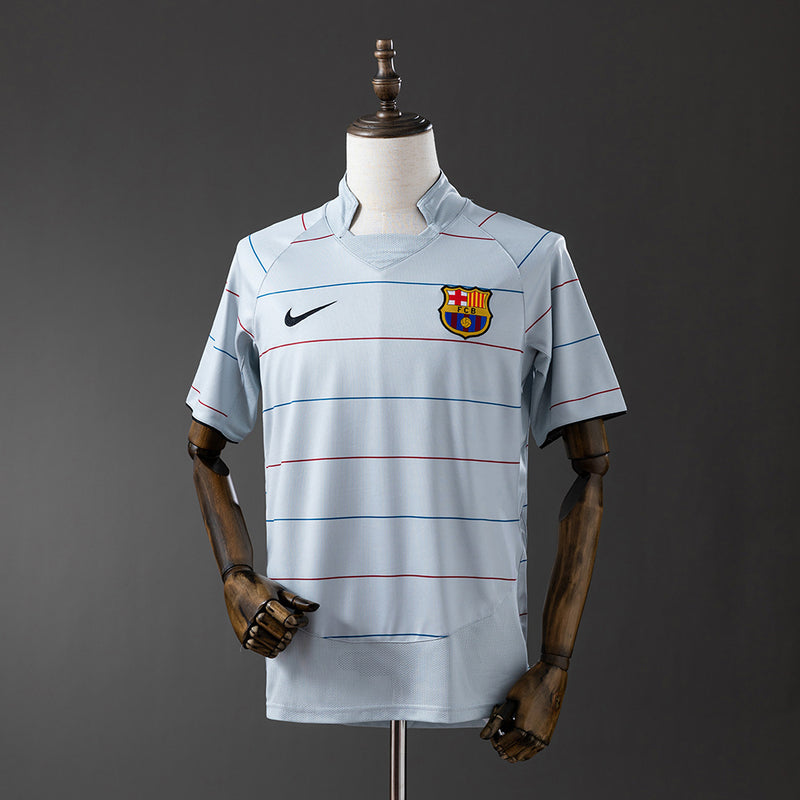 Barcelona Trikot 2003-04 Auswärts Retro Fußballtrikot