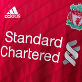 Liver Jersey 2010-11 Home Retro Football Kit Long Sleeves