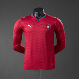 Player Version Portugal Home Jersey 2026 World Cup Long Sleeves Football Kit Soccer Jersey