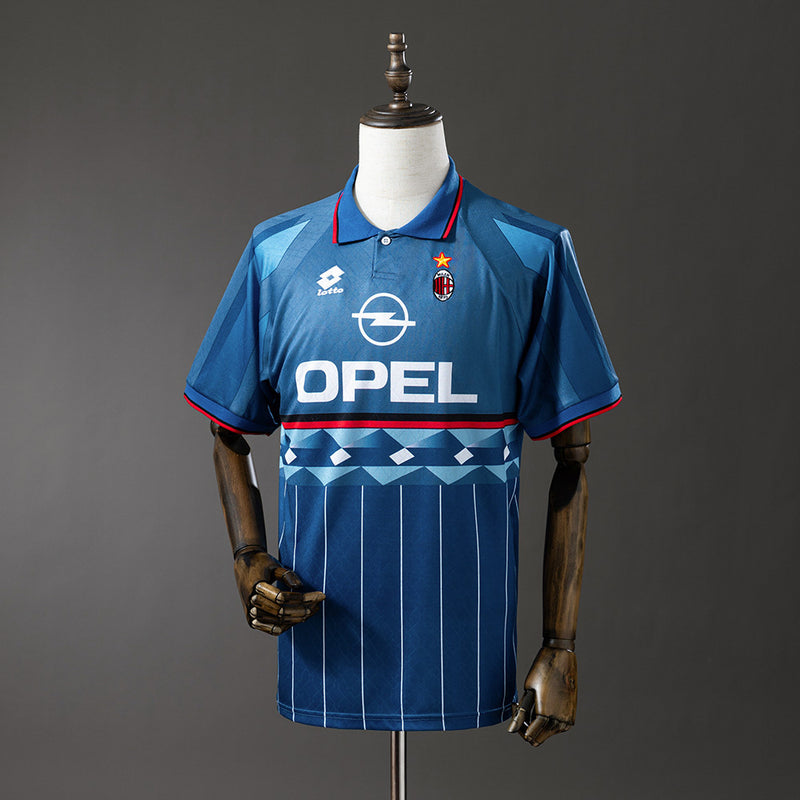 AC Mailand Trikot 1995-96 Viertes Retro Fußballtrikot