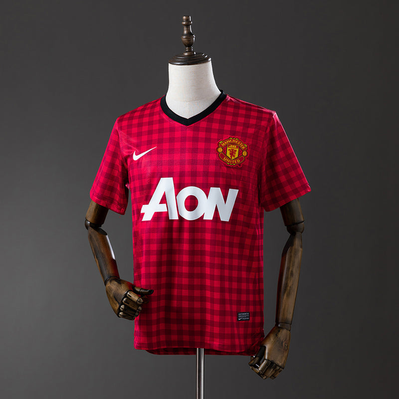 Manchester United Trikot 2012/13 Heim Retro Fußballtrikot