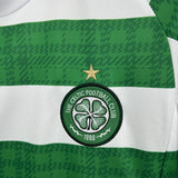 Kids Celtic Jersey 25/26 Home Football Kit Soccer Jersey