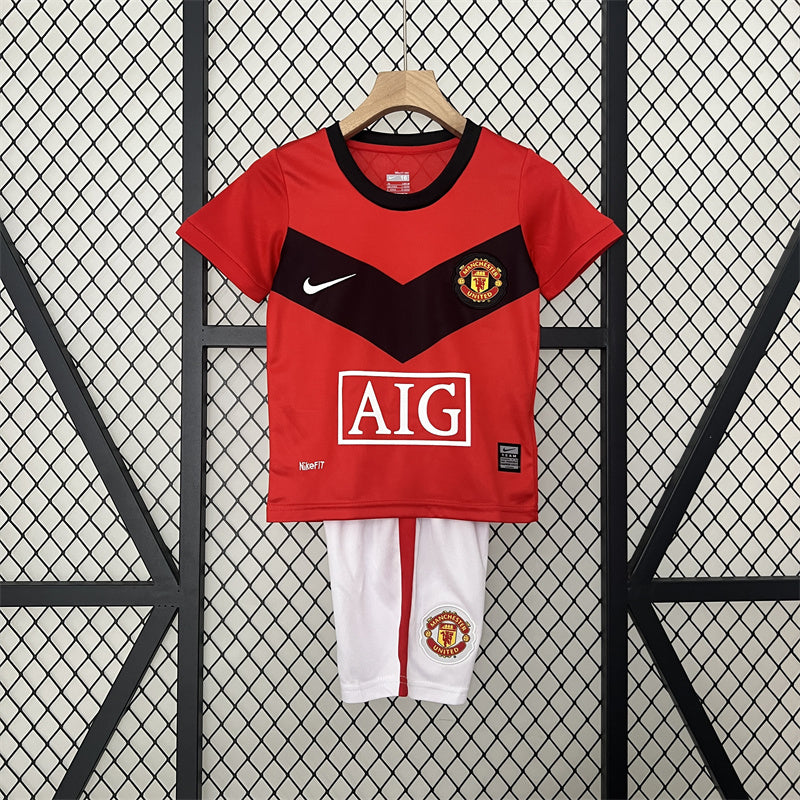 Retro Kinder Man United Heimtrikot 09/10