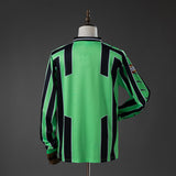 Wolfsburg Away Jersey 1999-2000 Retro Long Sleeves Football Kit Soccer Shirt PalmSportss