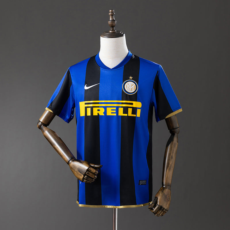 Inter Mailand Trikot 2008-09 Heim Retro-Fußballtrikot