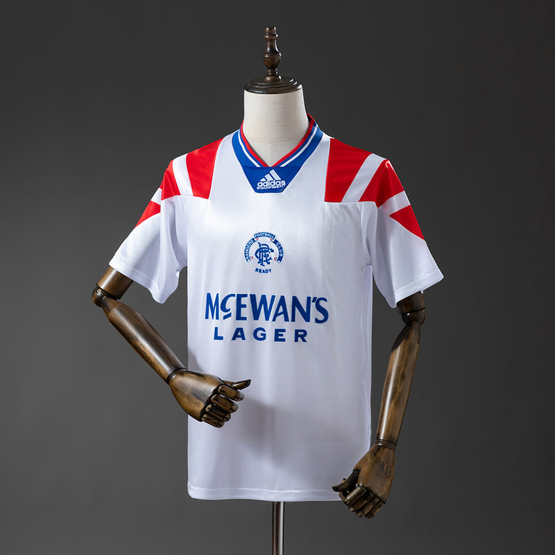 Rangers Trikot 1992-94 Auswärts Retro Fußballtrikot