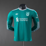 Liverpool Jersey 25/26 Third Football Kit Player Version Long Sleeves