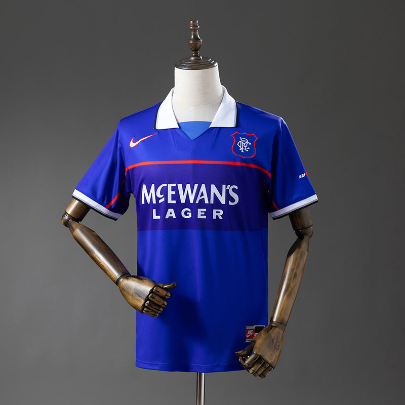 Rangers Trikot 1997-99 Heim Retro Fußballtrikot