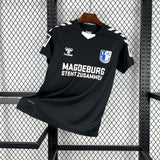 1. FC Magdeburg Jersey 25/26 Black Commemorative Football Kit Soccer Jersey - PalmSportss