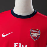 Arsenal Jersey 2012-14 Home Retro Football Kit Long Sleeves