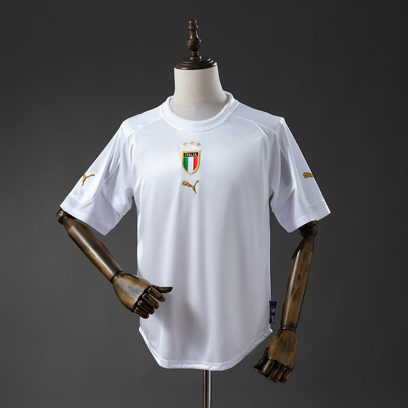 Italien Trikot 2004 Auswärts Retro Fußballtrikot