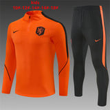Kids Netherlands Training Tracksuits 2026 Football Kit Soccer Jersey PalmSportss