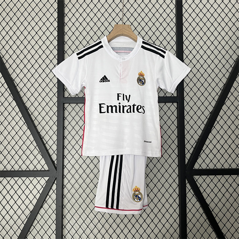 Retro Kinder Real Madrid Heimtrikot 14/15
