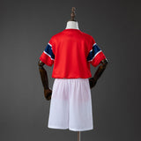 Kids Norway Home Jersey 2026 World Cup Football Kit Soccer Shirt PalmSportss