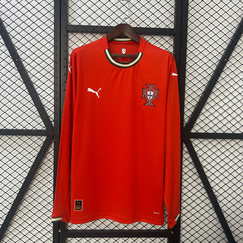 Portugal Trikot 25/26 Heim Langarm Ronaldo Fußball Trikot