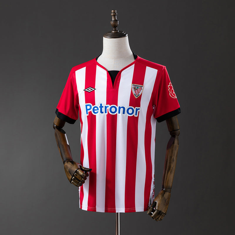 Athletic Bilbao Trikot 2011-12 Heim Retro Fußball Trikot