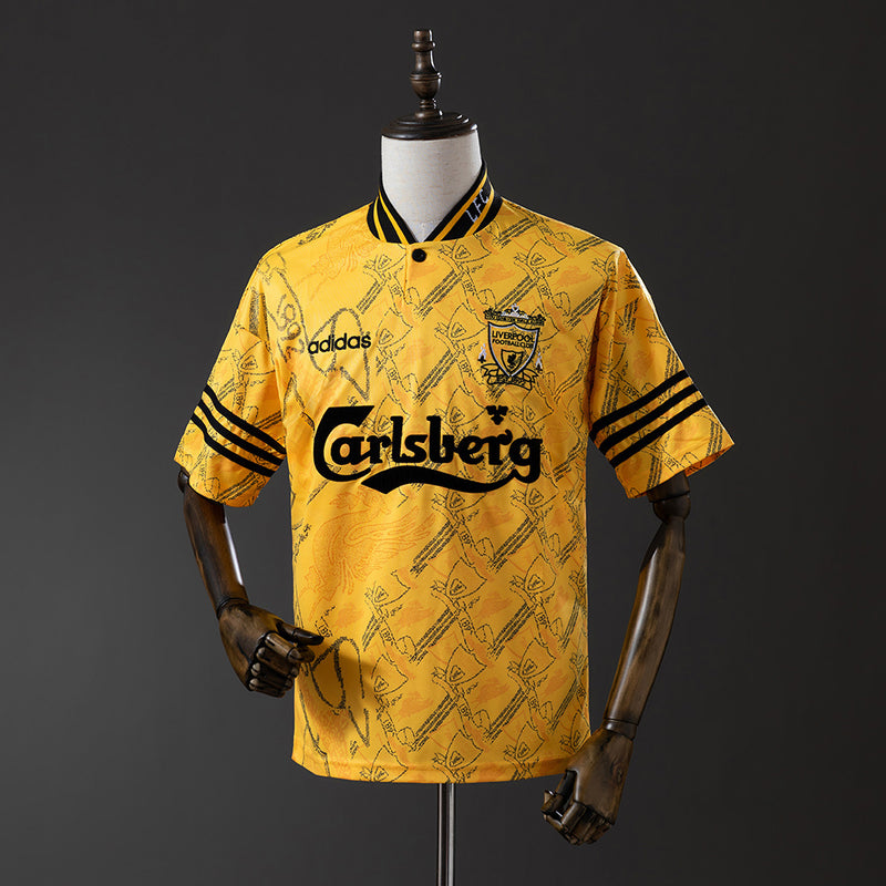 Retro Liver Trikot 1994–96 Drittes Fußball-Set