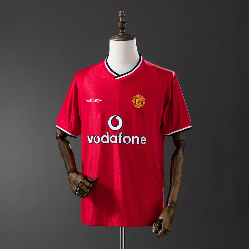 Man United Jersey 2000-01 Retro Home Football Kit
