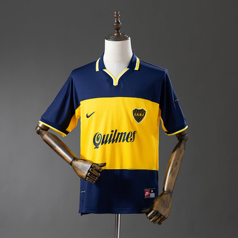 Boca Juniors Trikot 1999-00 Auswärts Retro-Fußballtrikot