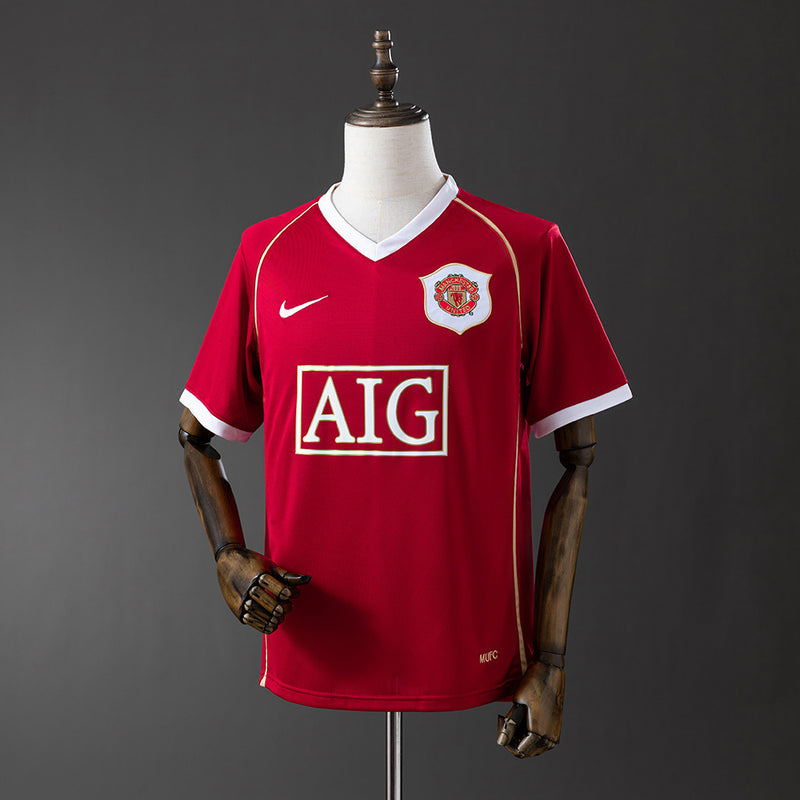 Man United Trikot 2006/07 Retro Heimtrikot