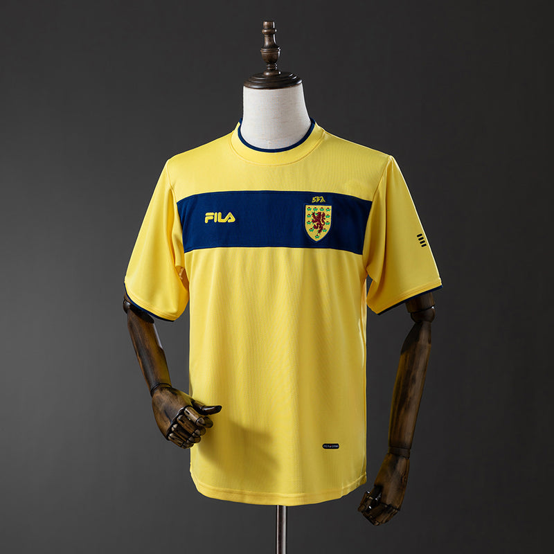 Schottland Trikot 2002 Auswärts Retro Fußball-Kit