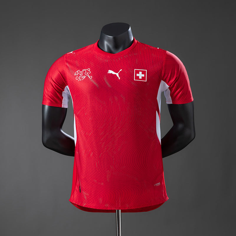 Spielerversion Schweiz Heimtrikot 2026 WM Fußballtrikot